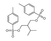 [3-methyl-2-[(4-methylphenyl)sulfonyloxymethyl]butyl] 4-methylbenzenesulfonate结构式
