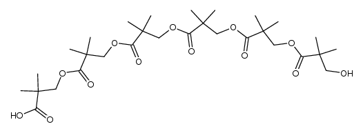 (hydroxy-lin-pentakis-pivaloyloxy)-pivalic acid结构式