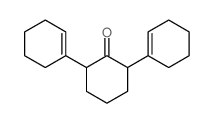 2,6-di(cyclohexen-1-yl)cyclohexan-1-one结构式