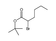 tert-butyl 2-bromohexanoate结构式