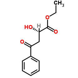 Ethyl (2S)-2-hydroxy-4-oxo-4-phenylbutanoate结构式