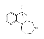 1-[3-(TRIFLUOROMETHYL)PYRID-2-YL]-1,4-DIAZEPANE结构式
