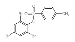 Phenol,2,4,6-tribromo-, 1-(4-methylbenzenesulfonate)结构式