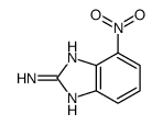 (9ci)-4-硝基-1H-苯并咪唑-2-胺结构式