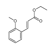 Ethyl (E)-o-methoxycinnamate结构式
