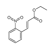 ethyl 3-(2-nitrophenyl)prop-2-enoate结构式