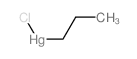 chloro(propyl)mercury结构式