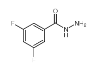 3,5-二氟苄肼结构式