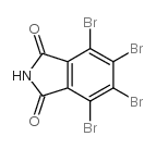 3,4,5,6-四溴邻苯二甲酰亚胺结构式