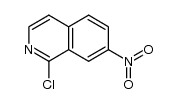 1-chloro-7-nitroisoquinoline结构式