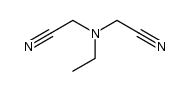 ethylimino-di-acetonitrile结构式