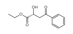 (-)-ETHYL (R)-2-HYDROXY-4-OXO-4-PHENYLBU结构式
