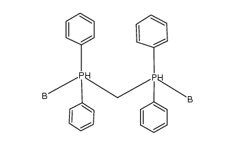 H2C(PPh2BH3)2结构式