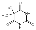 5,5-二甲基丙二酰脲结构式