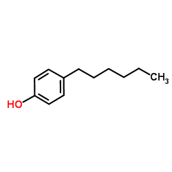4-已基苯酚结构式