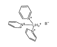 lithium tetrahydroborate * 3 pyridine结构式
