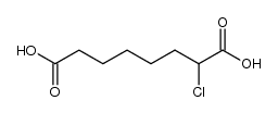 2-chloro-octanedioic acid结构式