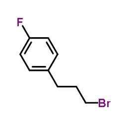 1-(3-溴丙基)-4-氟苯结构式