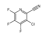 3-chloro-4,5,6-trifluoropicolinonitrile结构式
