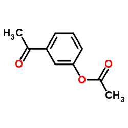 3-乙酰氧基苯乙酮结构式