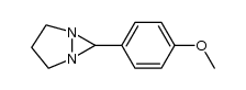 6-(4-Methoxyphenyl)-1,5-diazabicyclo[3.1.0]hexane结构式