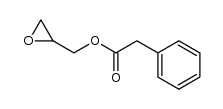 phenylacetate of 2,3-epoxypropan-1-ol结构式