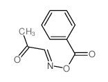 Propanal, 2-oxo-, 1-(O-benzoyloxime)结构式