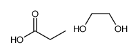Propionic acid 2-hydroxyethyl ester结构式
