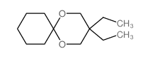 1,5-Dioxaspiro[5.5]undecane,3,3-diethyl-结构式