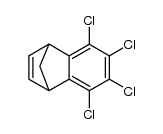 5,6,7,8-tetrachlorobenzonorbornadiene结构式