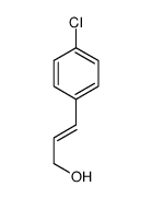 (E)-3-(4-氯苯基)-2-丙烯-1-醇结构式