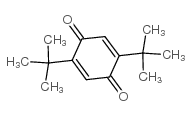 2,5-二叔丁基-1,4-苯醌结构式