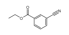ethyl 3-cyanobenzoate结构式