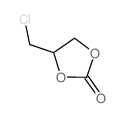 1,3-Dioxolan-2-one,4-(chloromethyl)-结构式