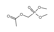 O,O-dimethylacetoxymethylphosphonate结构式