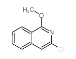 3-氯-1-甲氧基异喹啉结构式