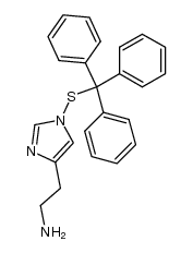 N-1-tritylsulfenyl-histamine结构式