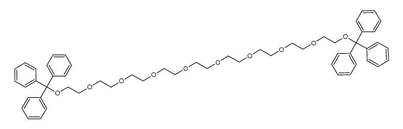 1,1,1,30,30,30-hexaphenyl-2,5,8,11,14,17,20,23,26,29-decaaoxatricontane结构式