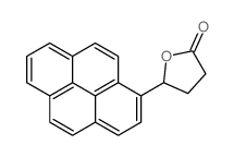 2(3H)-Furanone,dihydro-5-(1-pyrenyl)-结构式