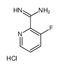 3-氟吡啶甲酰胺盐酸盐结构式