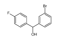 (3-Bromophenyl)(4-fluorophenyl)Methanol结构式