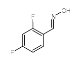 2,4-二氟苯甲醛肟结构式