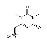 (4,6-diaza-4,6-dimethyl-3,5-dioxocyclohex-1-enyl)dimethyloxosulfonium methanide结构式