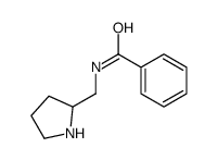 N-(pyrrolidin-2-ylmethyl)benzamide结构式