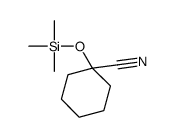 1-trimethylsilyloxycyclohexane-1-carbonitrile结构式