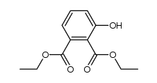 3-hydroxy-phthalic acid diethyl ester结构式