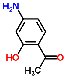 4’-氨基-2’-羟基苯乙酮结构式