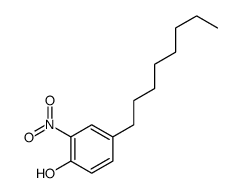 2-nitro-4-octylphenol结构式