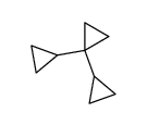 1,1,-Dicyclopropylcyclopropane结构式