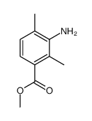 甲基 3-氨基-2,4-二甲基苯甲酸结构式